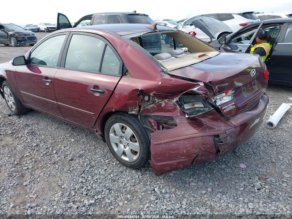 5NPET4AC0AH599192 2010 HYUNDAI SONATA photo no. 3