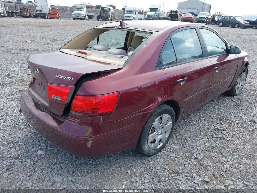 5NPET4AC0AH599192 2010 HYUNDAI SONATA photo no. 4