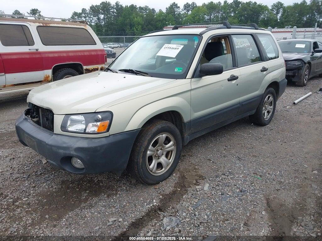 JF1SG63655H721453 2005 SUBARU FORESTER photo no. 2
