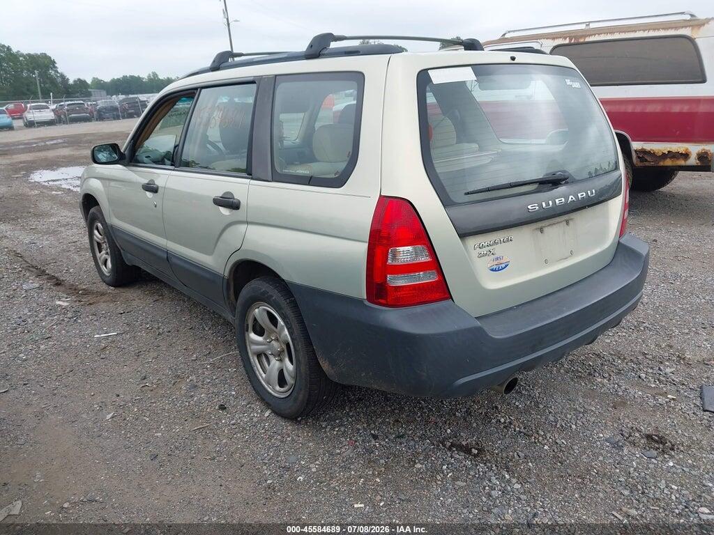 JF1SG63655H721453 2005 SUBARU FORESTER photo no. 3