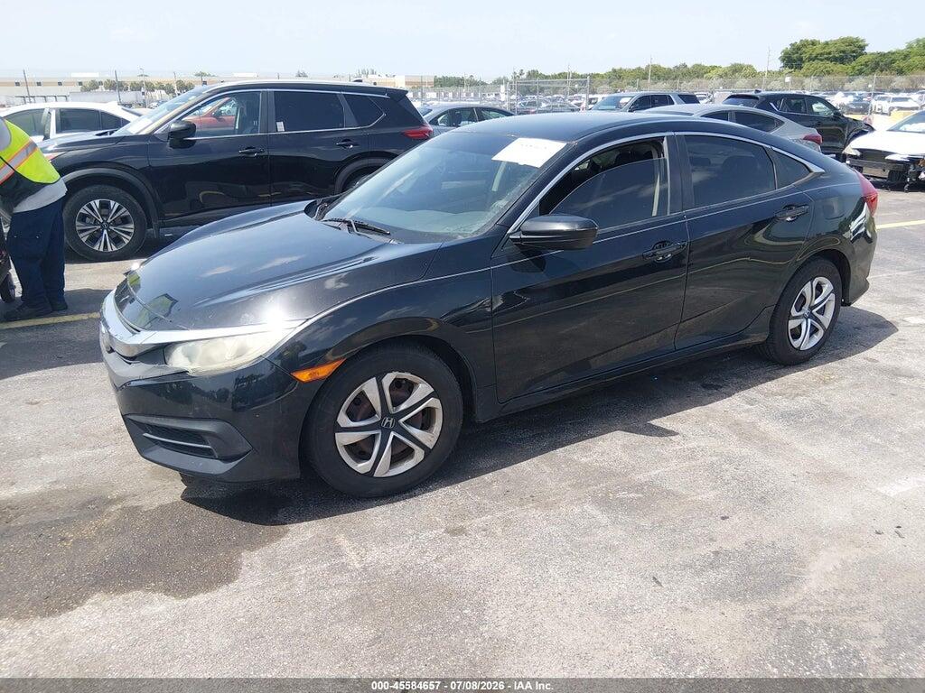 19XFC2F51GE009503 2016 HONDA CIVIC photo no. 2