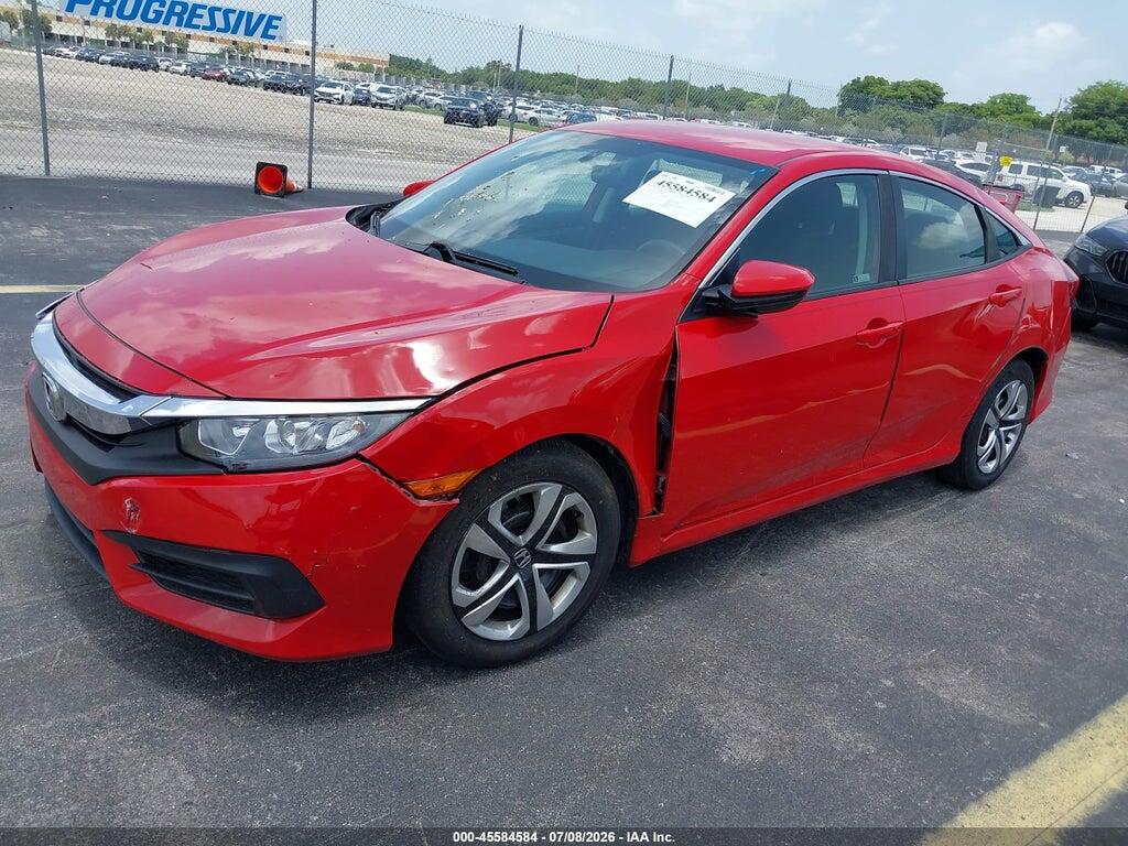 2HGFC2F51JH610004 2018 HONDA CIVIC photo no. 2