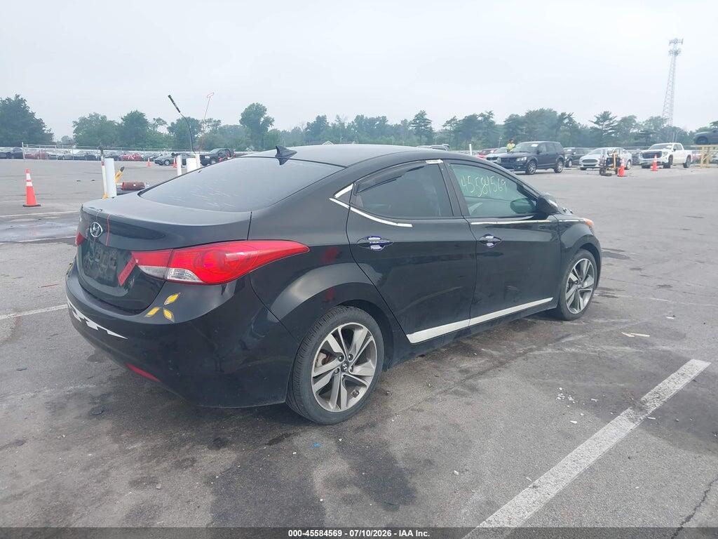 KMHDH4AE5CU313873 2012 HYUNDAI ELANTRA photo no. 4