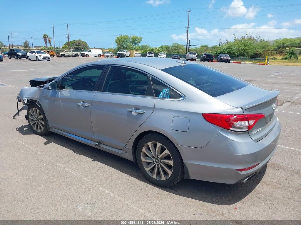5NPE34AF2FH177393 2015 HYUNDAI SONATA photo no. 3
