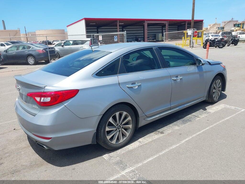 5NPE34AF2FH177393 2015 HYUNDAI SONATA photo no. 4