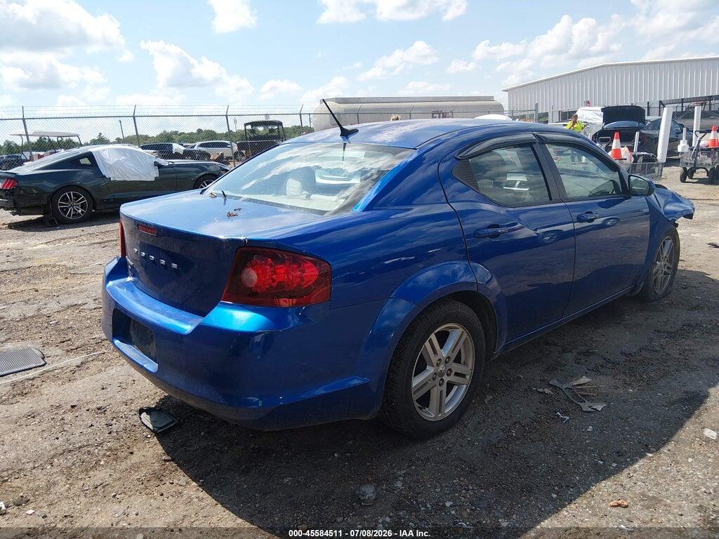 1C3CDZCB4CN148666 2012 DODGE AVENGER photo no. 4