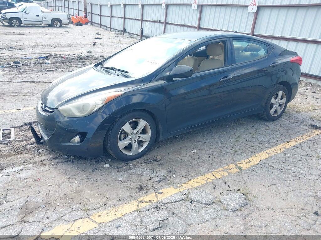5NPDH4AE7DH285624 2013 HYUNDAI ELANTRA photo no. 2