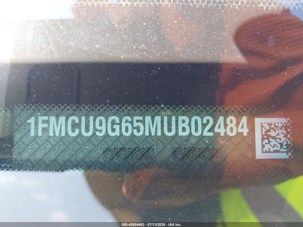 1FMCU9G65MUB02484 2021 FORD ESCAPE photo no. 9