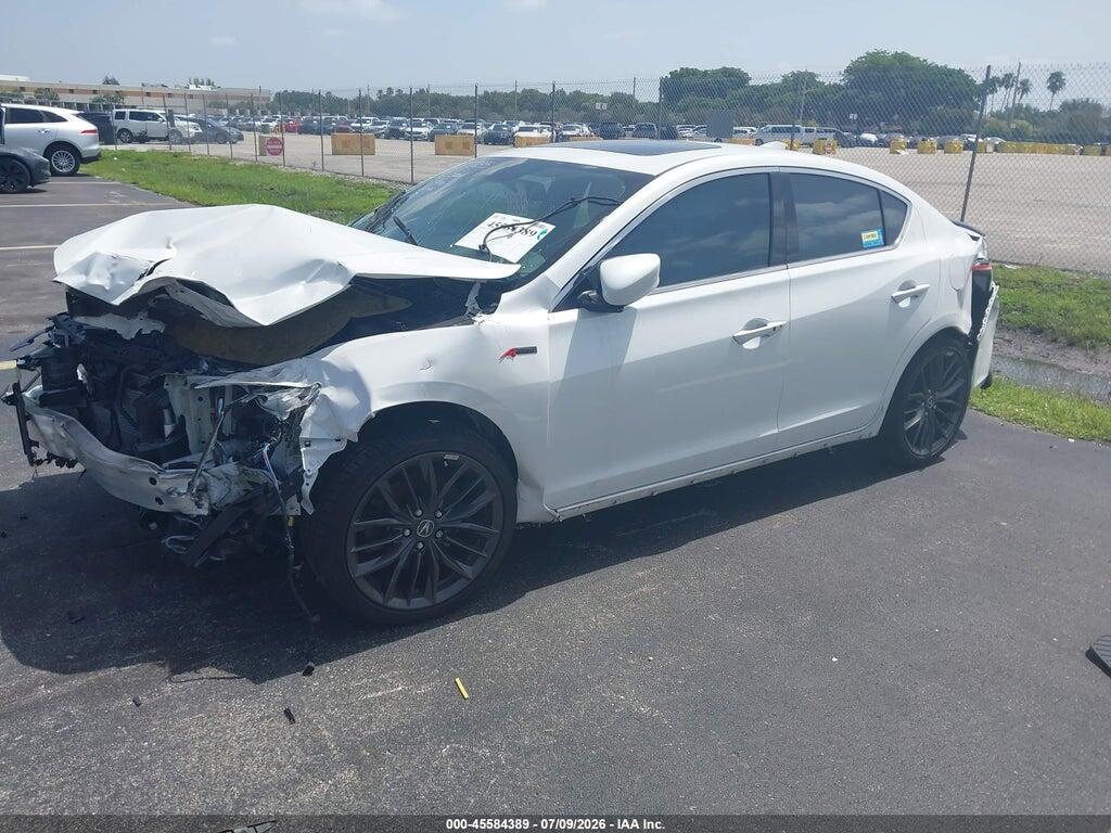19UDE2F81NA000765 2022 ACURA ILX photo no. 2