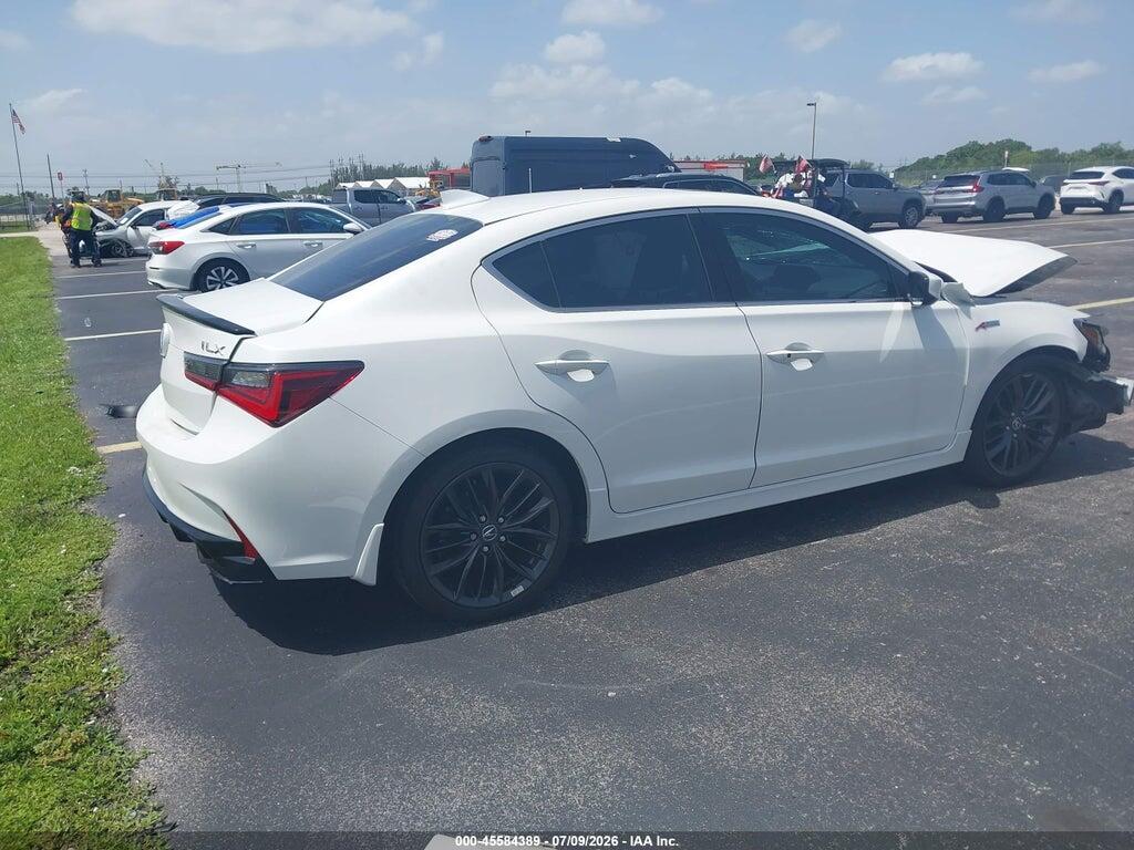 19UDE2F81NA000765 2022 ACURA ILX photo no. 4