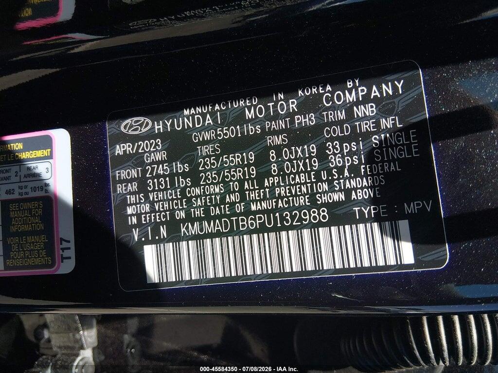 KMUMADTB6PU132988 2023 GENESIS GV70 photo no. 9