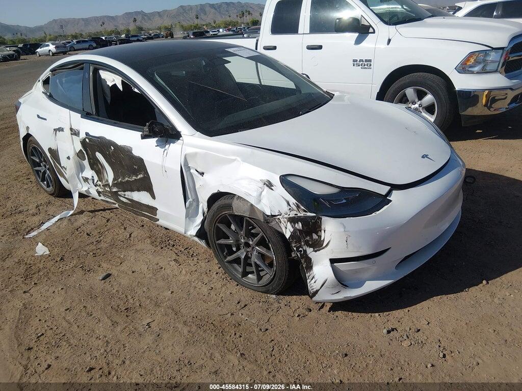 5YJ3E1EA8MF002141 2021 TESLA MODEL 3 photo no. 1