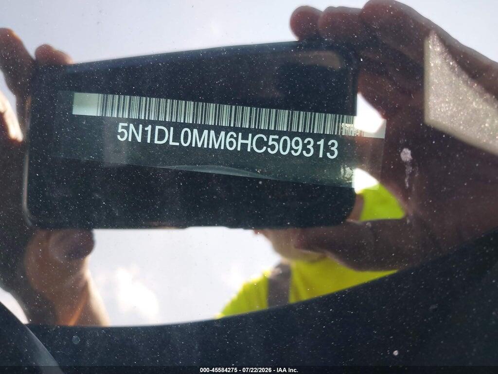 5N1DL0MM6HC509313 2017 INFINITI QX60 photo no. 9