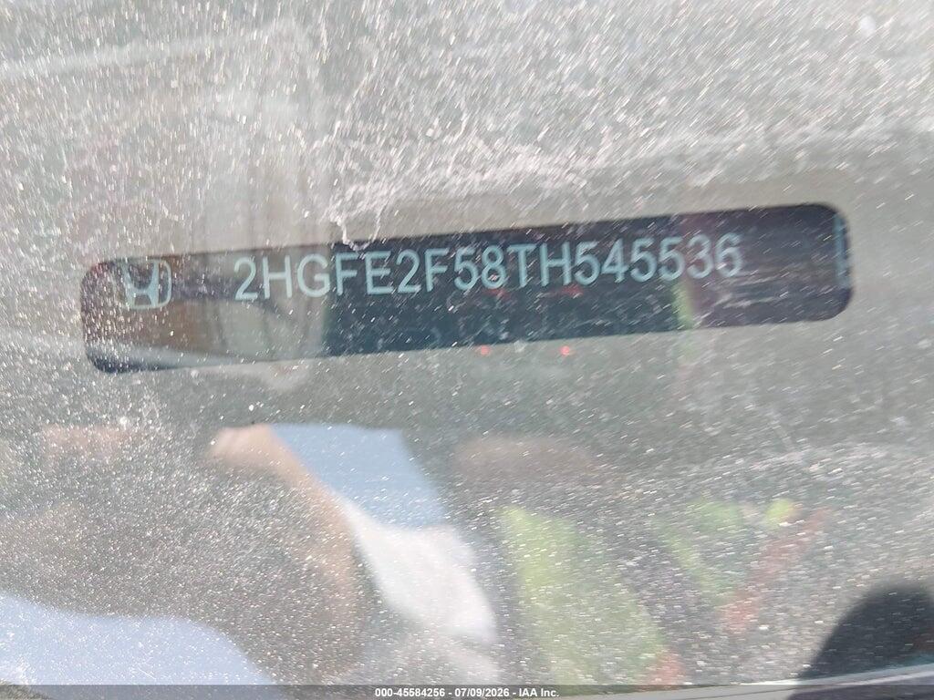 2HGFE2F58TH545536 2026 HONDA CIVIC photo no. 9