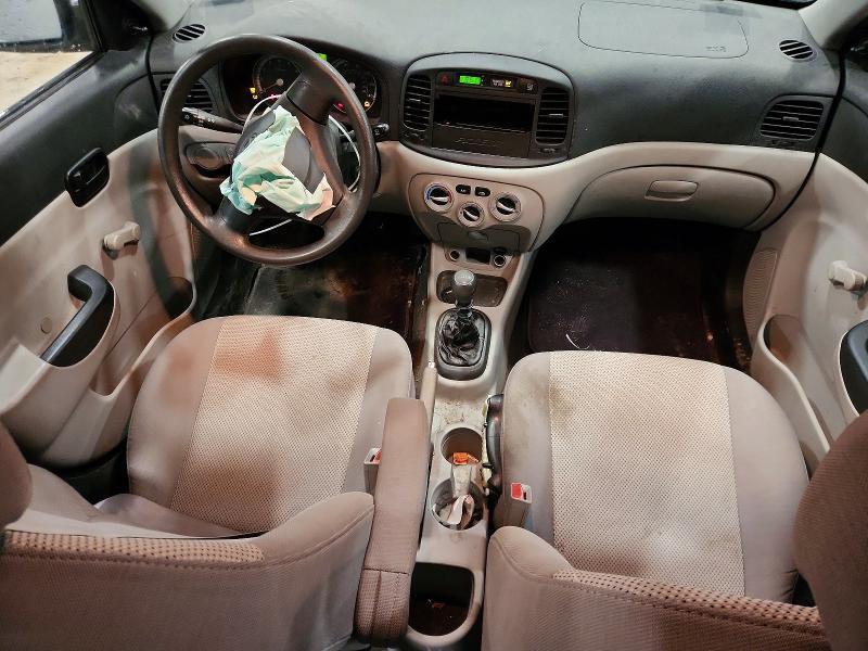 KMHCN46C69U330038 2009 HYUNDAI ACCENT photo no. 8