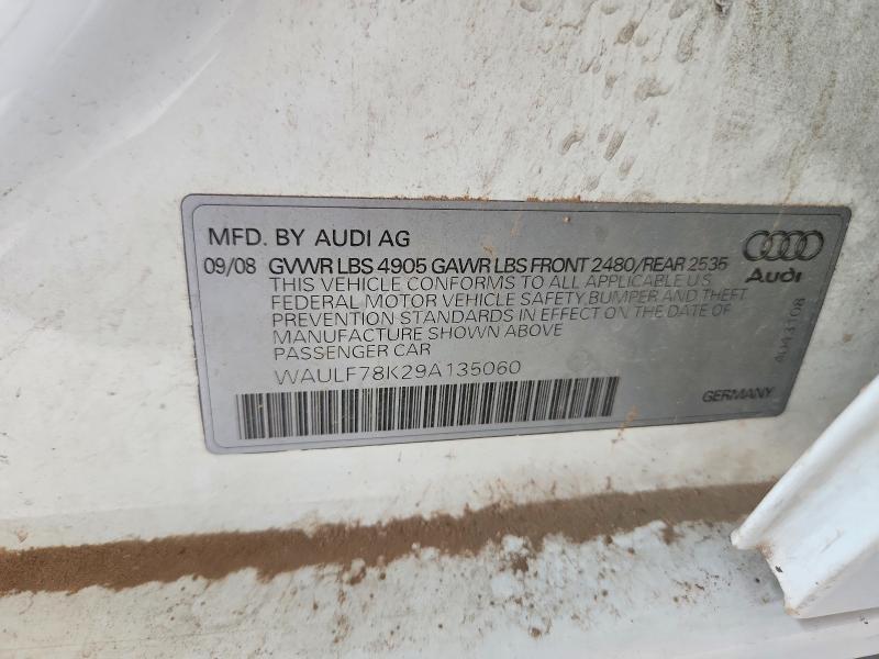 2009 AUDI A4 2.0T QUATTRO — Фото 12 из 12