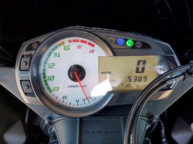JKAZX4R129A002825 2009 KAWASAKI ZX600 photo no. 7