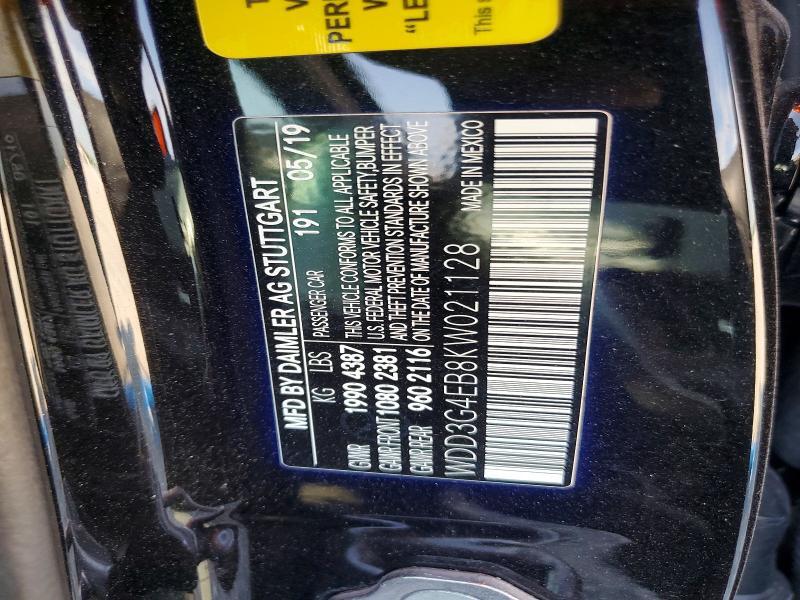 WDD3G4EB8KW021128 2019 OTHER A220 photo no. 12