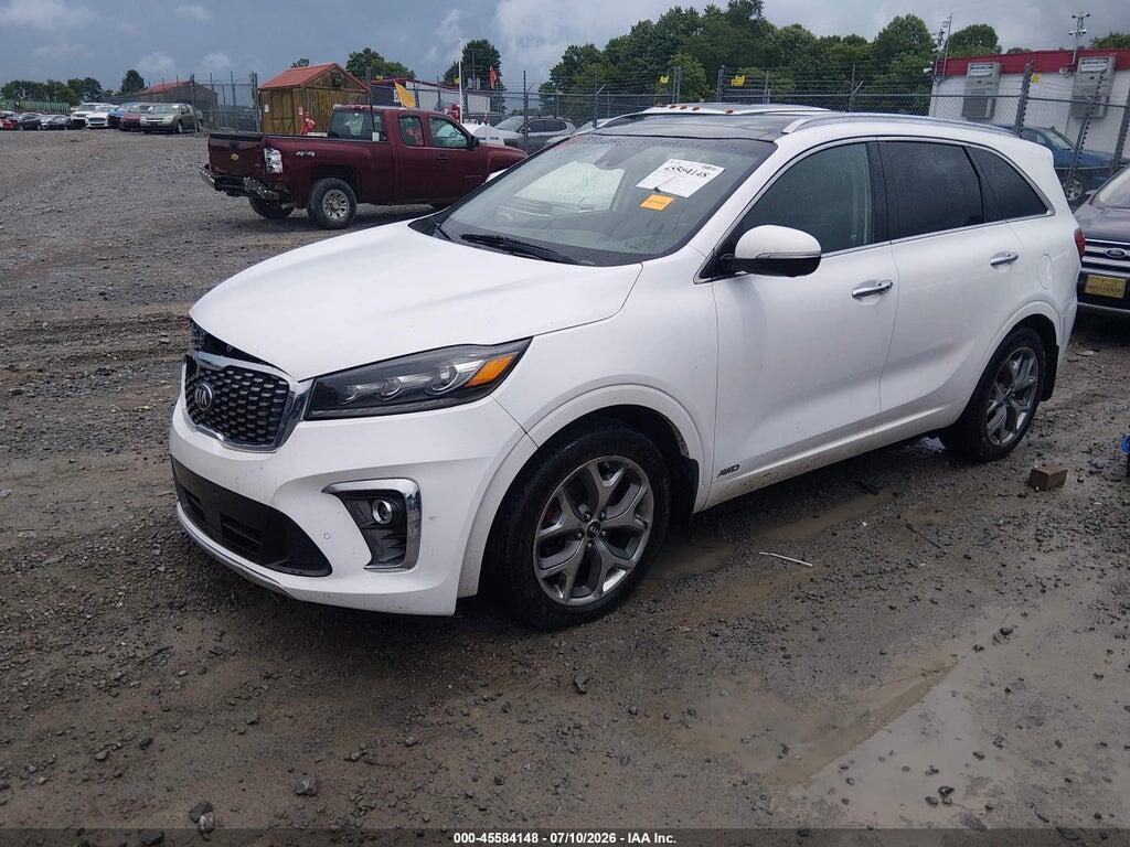 5XYPKDA52KG460607 2019 KIA SORENTO photo no. 2
