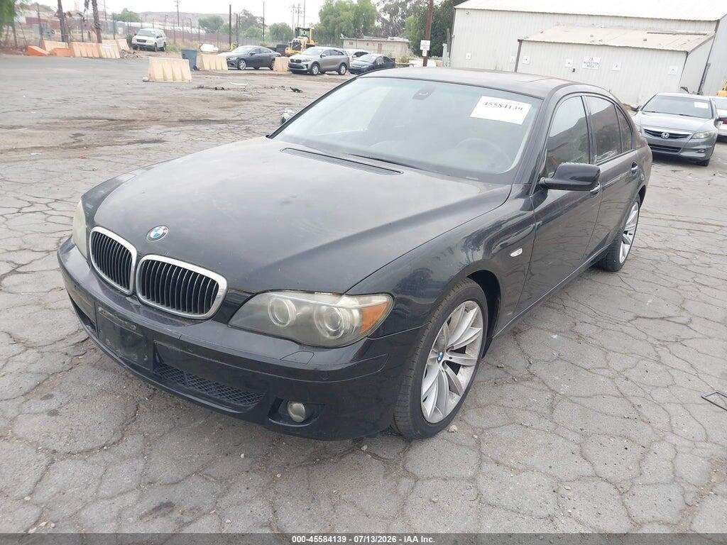 WBAHN83548DT80696 2008 BMW 750LI photo no. 2