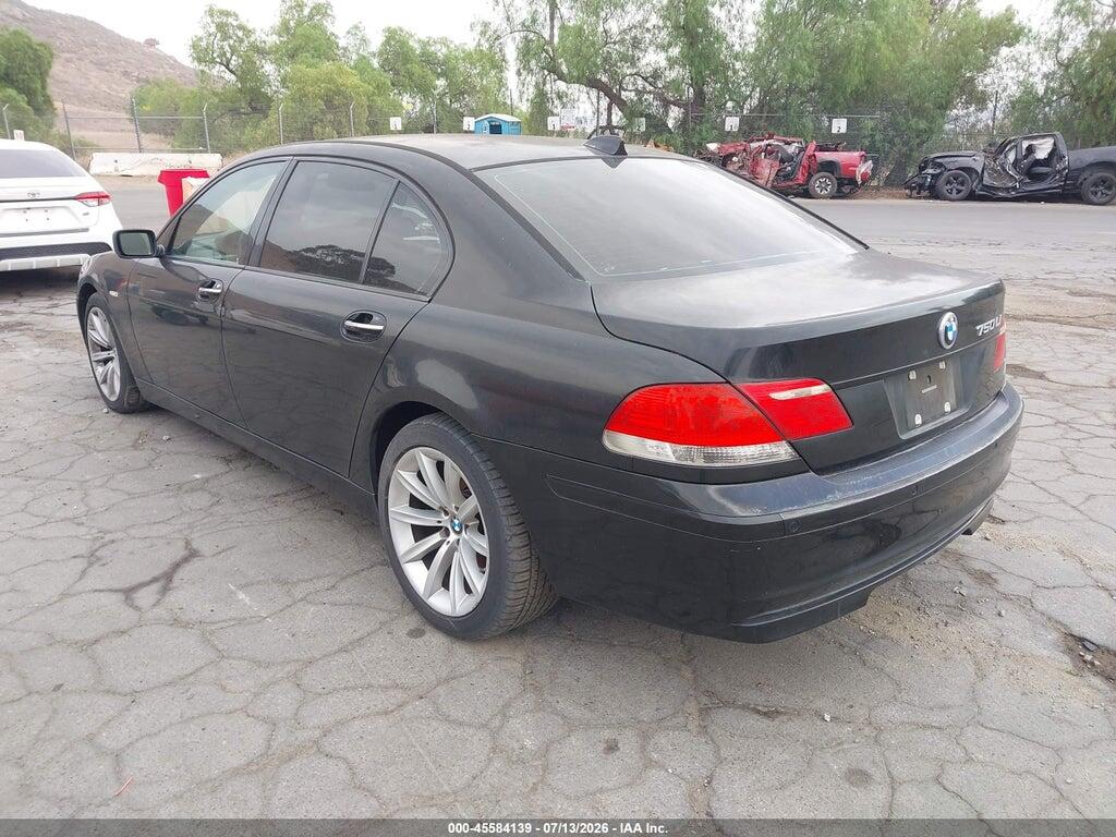 WBAHN83548DT80696 2008 BMW 750LI photo no. 3
