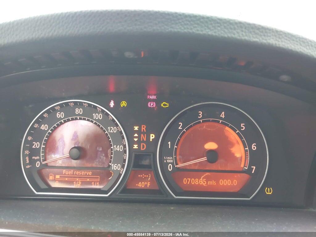 WBAHN83548DT80696 2008 BMW 750LI photo no. 7