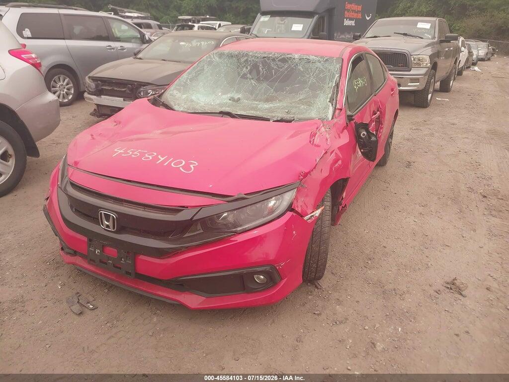 2HGFC2F80LH555221 2020 HONDA CIVIC photo no. 2