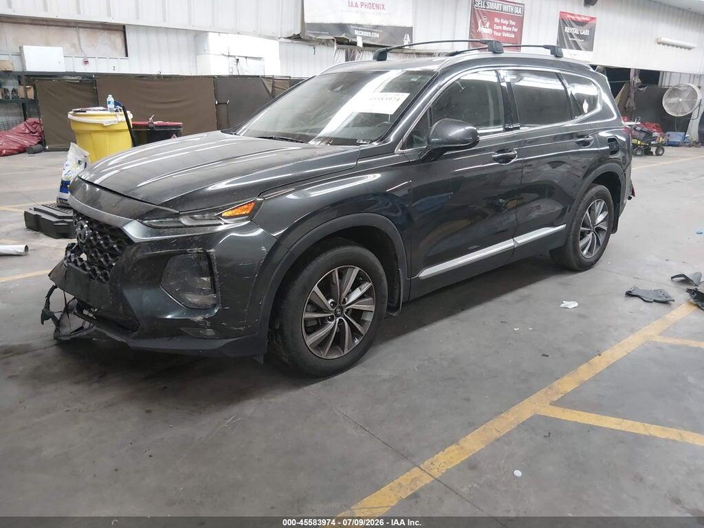 5NMS3CAD4LH282604 2020 HYUNDAI SANTA FE photo no. 2
