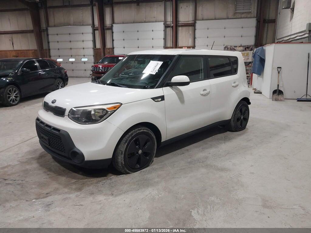 KNDJN2A23E7010747 2014 KIA SOUL photo no. 2