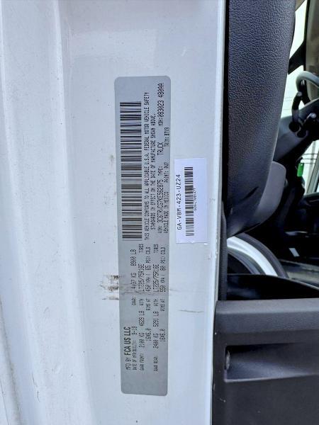 2019 RAM PROMASTER 3500 3500 HIGH — Фото 10 из 10