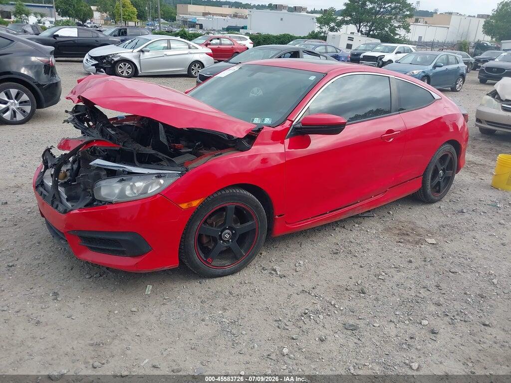 2HGFC4B0XGH302988 2016 HONDA CIVIC photo no. 2