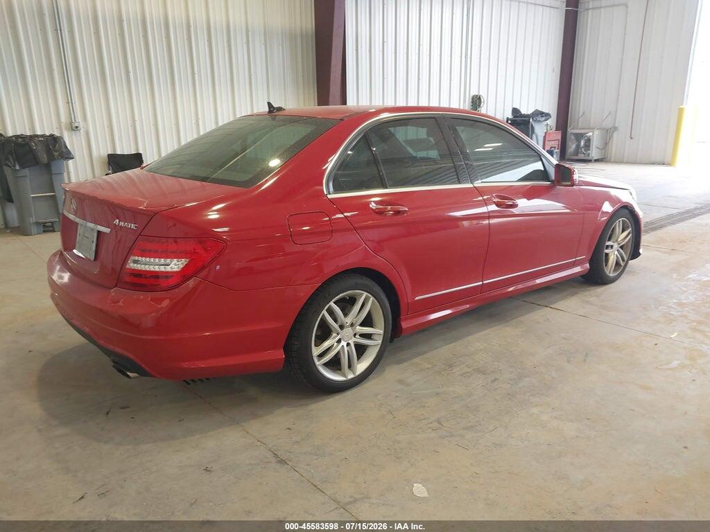 WDDGF8AB1DR282362 2013 MERCEDES-BENZ C 300 photo no. 4