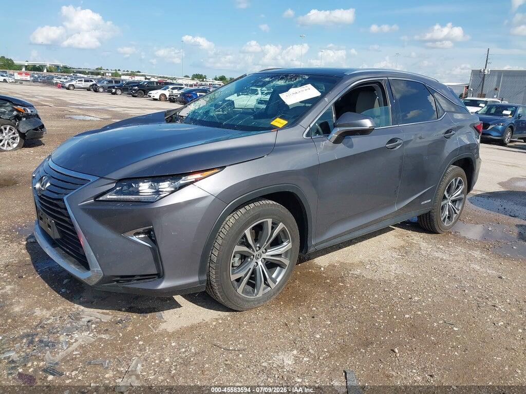 2T2BGMCA4KC033989 2019 LEXUS RX 450H photo no. 2