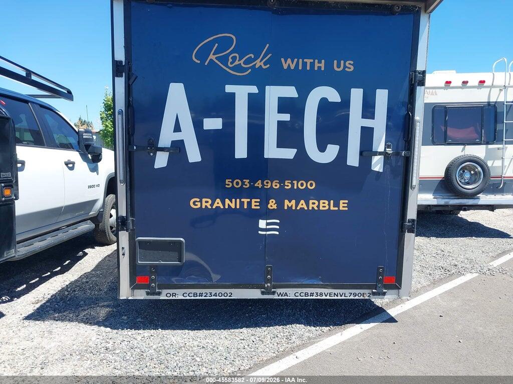 5WFBE1627NB039150 2022 ALCOM 16' ENCLOSED TRAILER photo no. 12