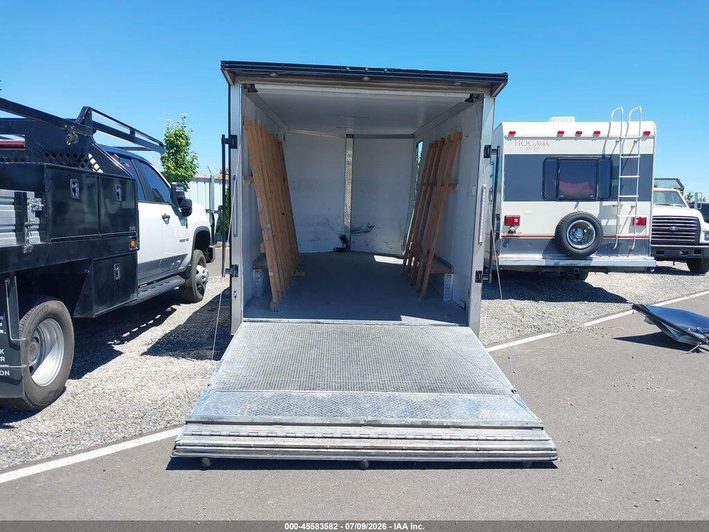 5WFBE1627NB039150 2022 ALCOM 16' ENCLOSED TRAILER photo no. 8