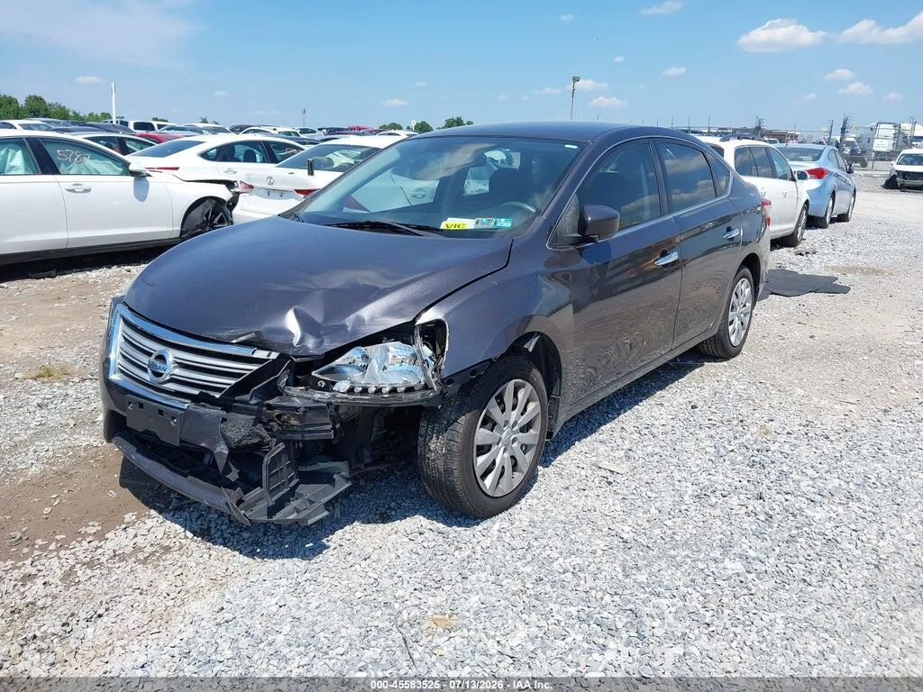 3N1AB7AP5DL732803 2013 NISSAN SENTRA photo no. 2