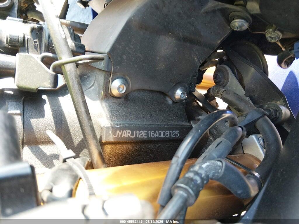 JYARJ12E16A008125 2006 YAMAHA YZFR6 photo no. 10