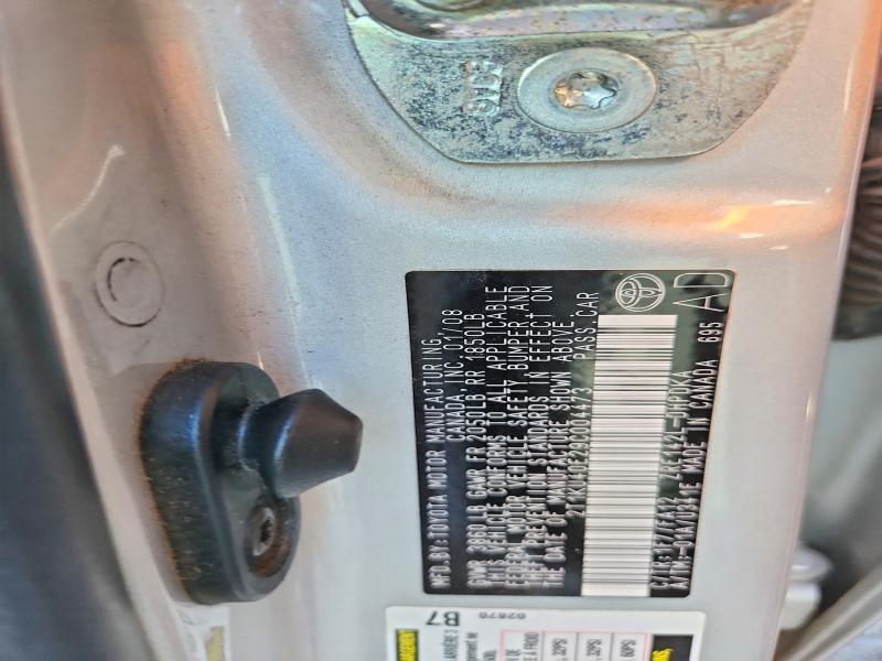 2009 TOYOTA MATRIX BASE — Фото 12 из 12