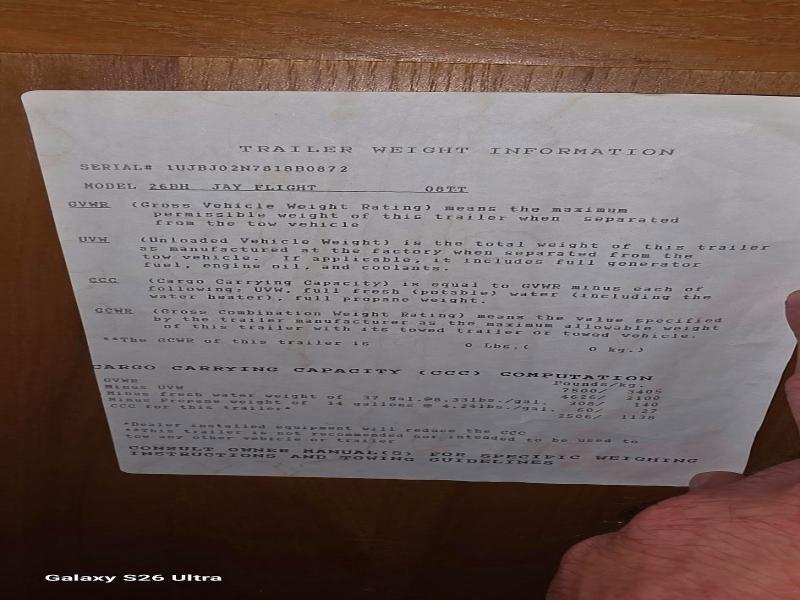 1UJBJ02N7818B0872 2008 JAYCO RV TRAILER photo no. 10