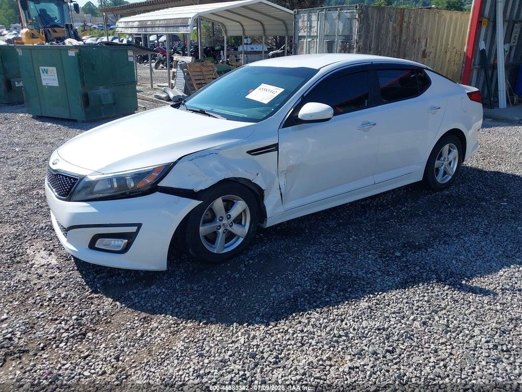 KNAGM4A71F5599831 2015 KIA OPTIMA photo no. 2