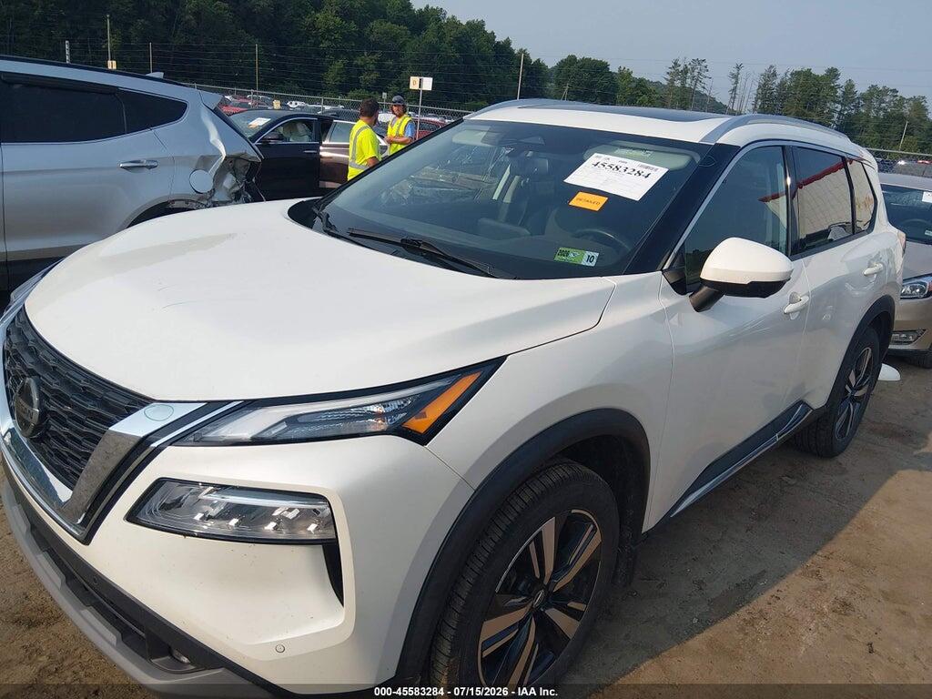 5N1AT3CB3MC724498 2021 NISSAN ROGUE photo no. 2