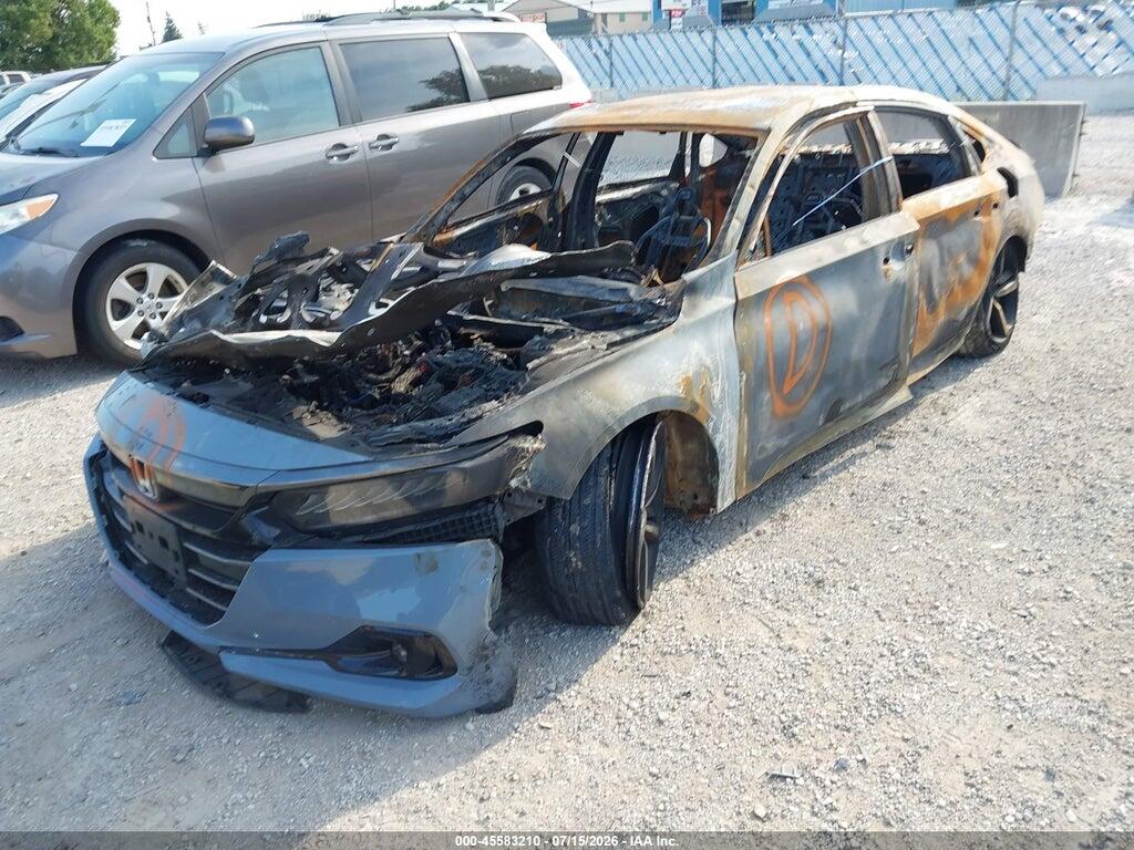 1HGCV1F49MA118340 2021 HONDA ACCORD photo no. 2