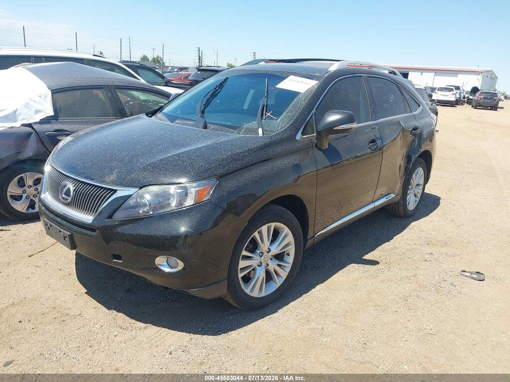 JTJBC1BA2A2405162 2010 LEXUS RX 450H photo no. 2