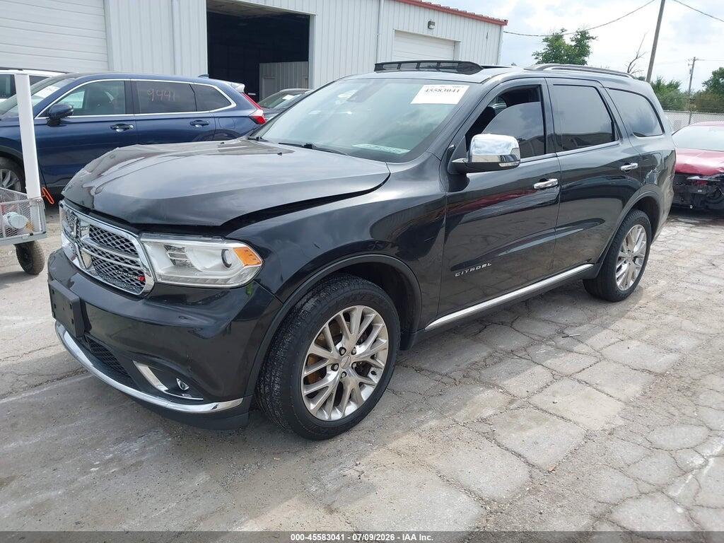 1C4RDJEG8FC690112 2015 DODGE DURANGO photo no. 2