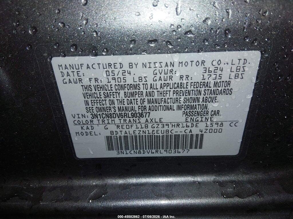 3N1CN8DV6RL903677 2024 NISSAN VERSA photo no. 9