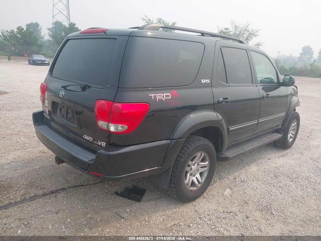 5TDBT44A95S246852 2005 TOYOTA SEQUOIA photo no. 4