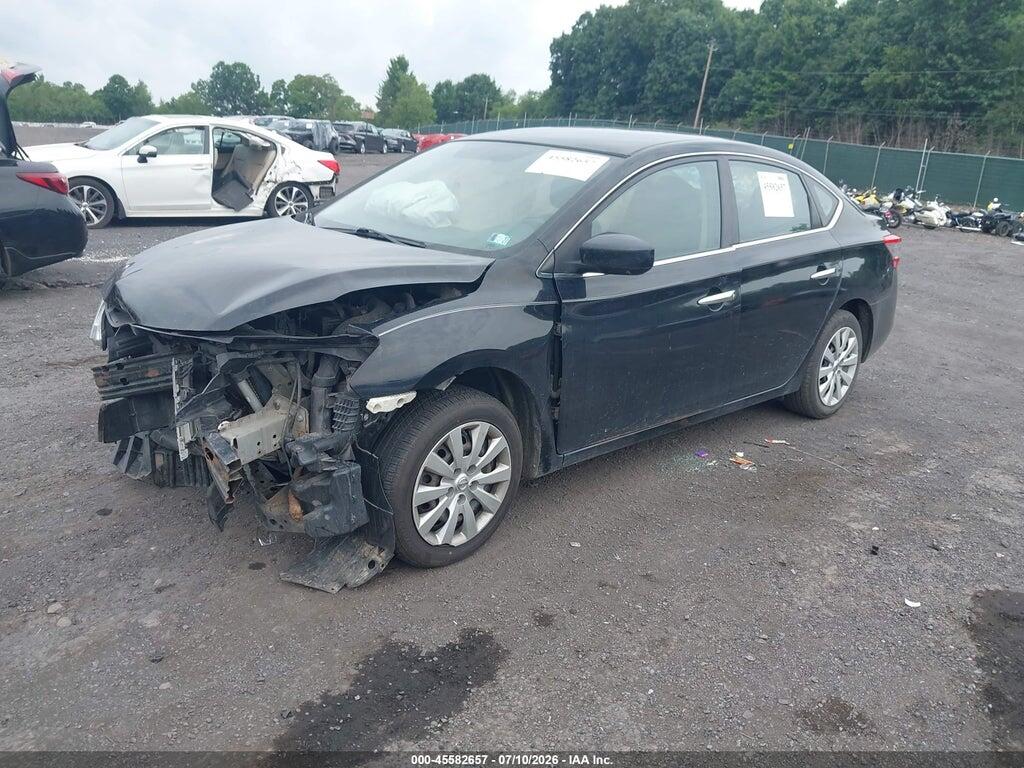 3N1AB7AP6FL656088 2015 NISSAN SENTRA photo no. 2