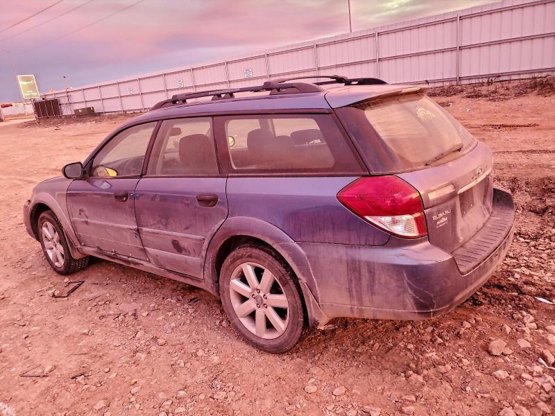 2008 SUBARU OUTBACK 2.5I — Фото 2 из 12
