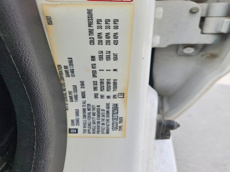 1GCCS13E278236844 2007 CHEVROLET COLORADO photo no. 12