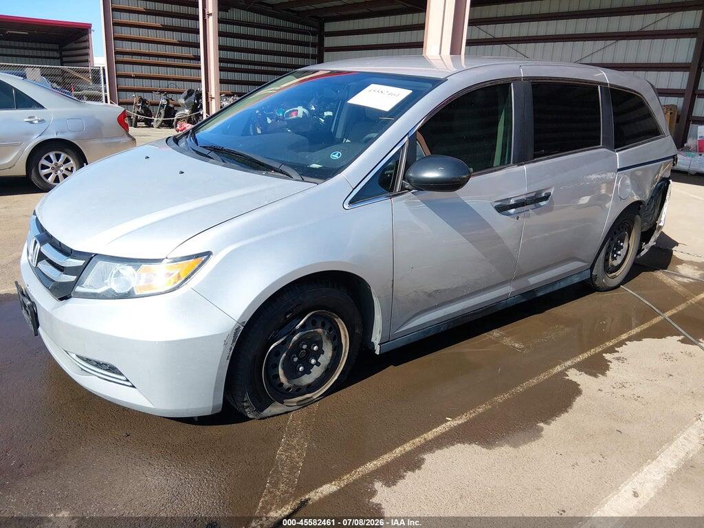 5FNRL5H27EB042708 2014 HONDA ODYSSEY photo no. 2